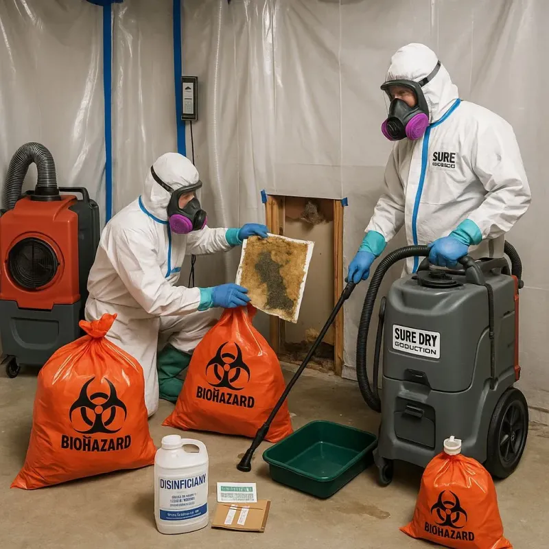 Contaminated Water Handling Protocols process in Cooperstown, ND