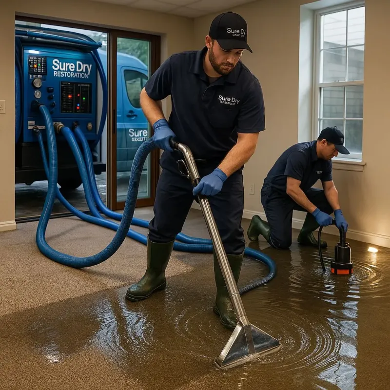 Water Extraction and Removal process in Cooperstown, ND